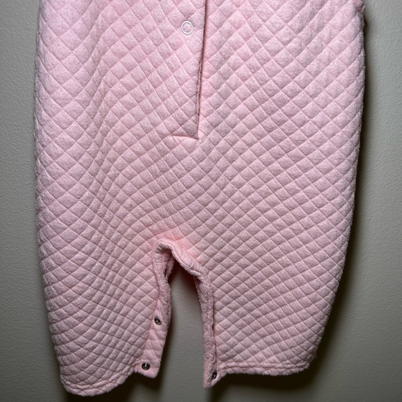 Limonada Pink and White Baby Girl Two Piece Jumpsuit Set Size 9 Months - Picture 4 of 11